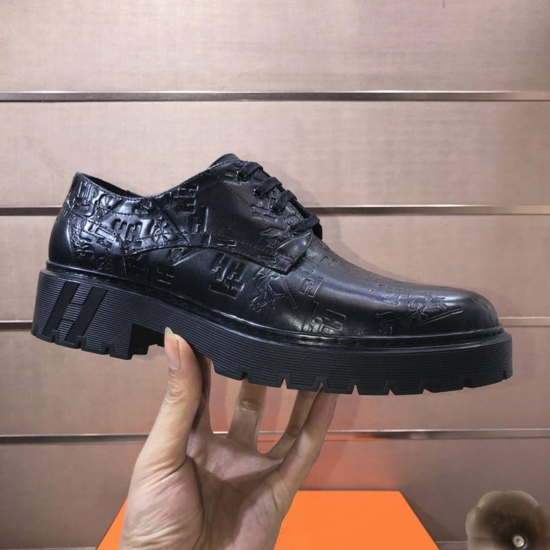 H**mes leather shoes